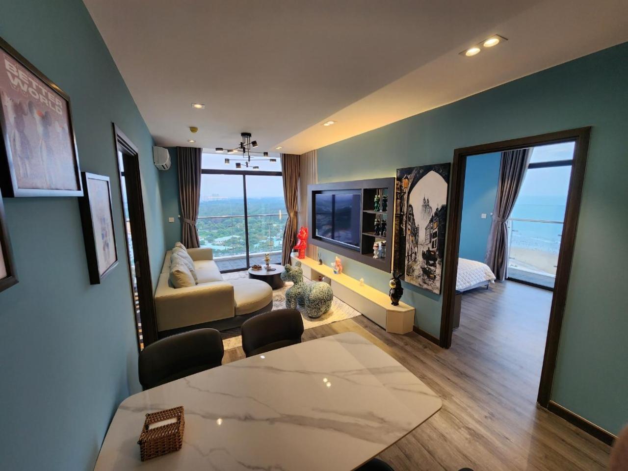 Bearbrick Homestay Near Beach, Csj Tower Apartment ブンタオ エクステリア 写真
