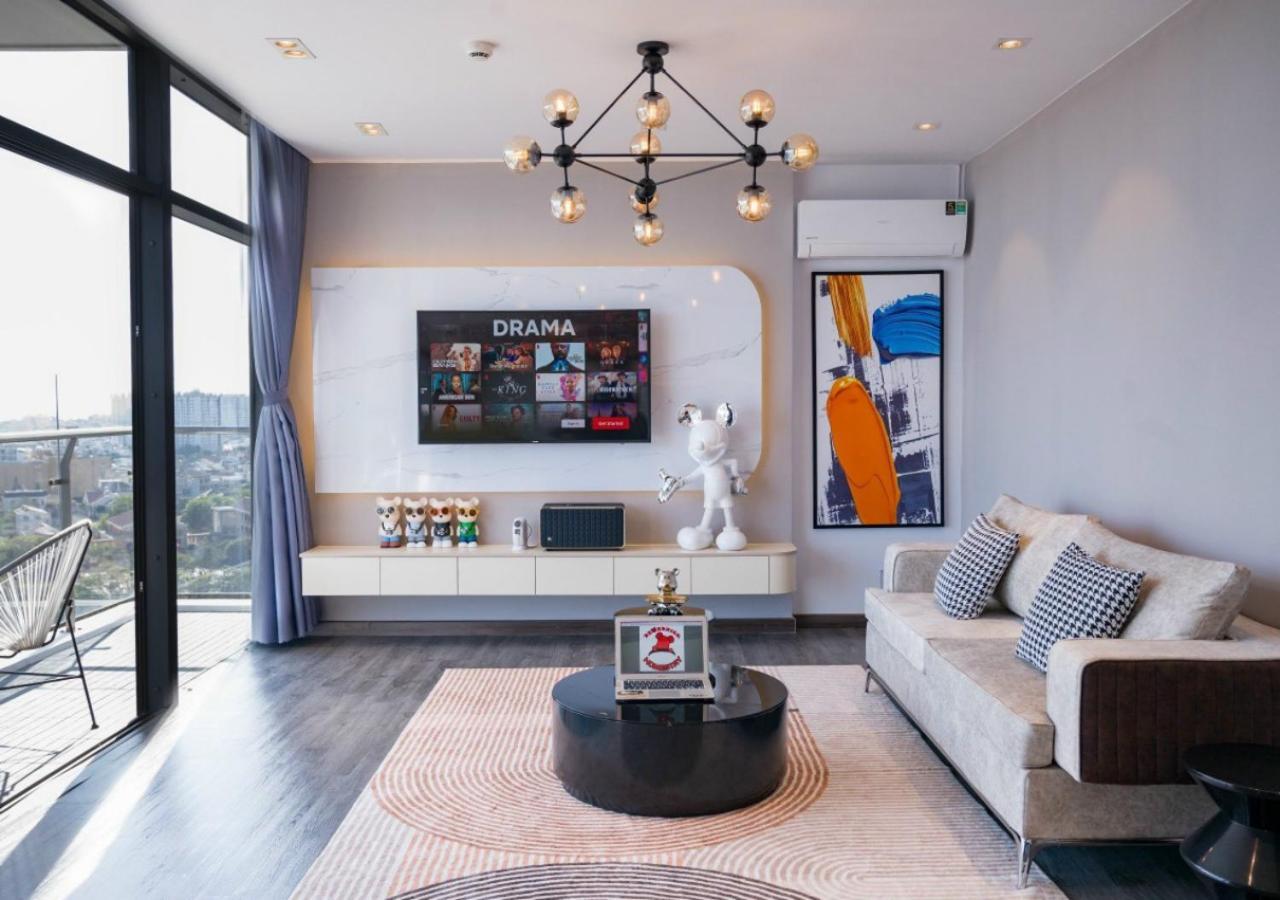 Bearbrick Homestay Near Beach, Csj Tower Apartment ブンタオ エクステリア 写真